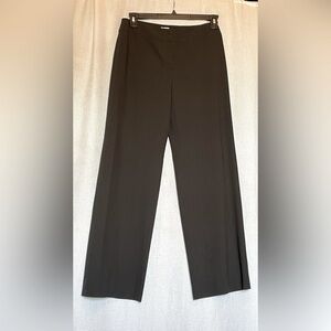 Armani Collezioni black trousers